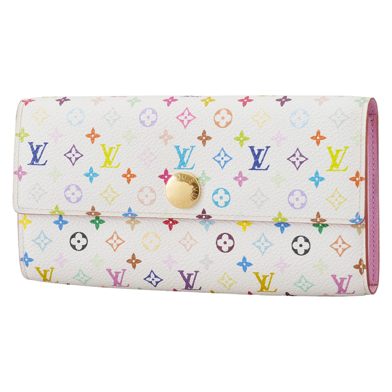 LOUIS VUITTON(USED)루이비통 M93744 무라카미 멀티컬러 사라월릿